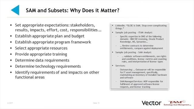Webinar - SAM : Beyond Compliance смотреть онлайн
