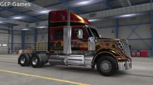 ATS (American Truck Simulator) доставка Валентинок/#4/ на канале GEP-Games