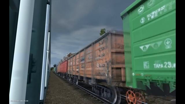 Скрещение поездов в trainz 12 смотреть онлайн