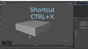 Blender Dissolve edge and vertex