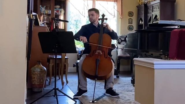 Brahms Symphony 3 Mvt 3 Cello Excerpt Alec Glass смотреть онлайн