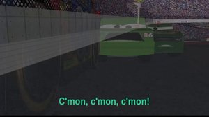 "No Tires, Just Gas!" Dinoco 400 - Sketchup Animation