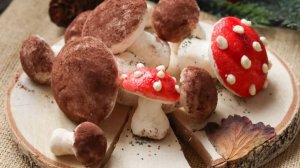 НОВЫЙ ТРЕНД ОСЕНИ‼️ ЗЕФИРНЫЕ ГРИБОЧКИ🍁 ПРОСТОЙ РЕЦЕПТ ЗЕФИРА