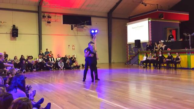 Darryn  Hazel - Masters - Freestyle - Final - Spotlight - Ceroc Classic Champs 2016  Teenage Drea