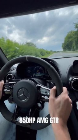 Insane 850hp AMG GTR Dominates The Autobahn!