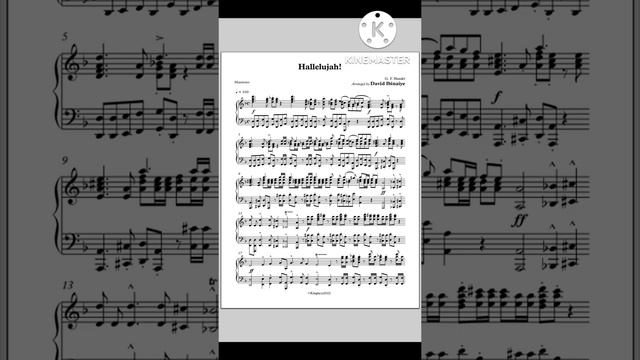 Hallelujah Chorus from Handel Messiah in D minor | Arranged by David Ibinaiye смотреть онлайн