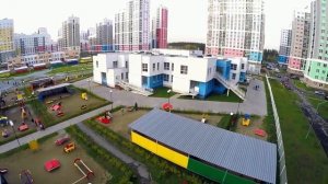 Академический с высоты птичьего полета
