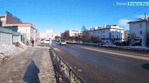 Как звучит Магадан. Шум Магадана. Зимний отпуск с Анжелиной. Прогулки по мартовскому Магадану 2022