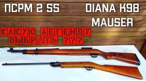 ПСРМ 2 55 ИЛИ Diana K98 Mauser какую пневматику купить в коллекцию