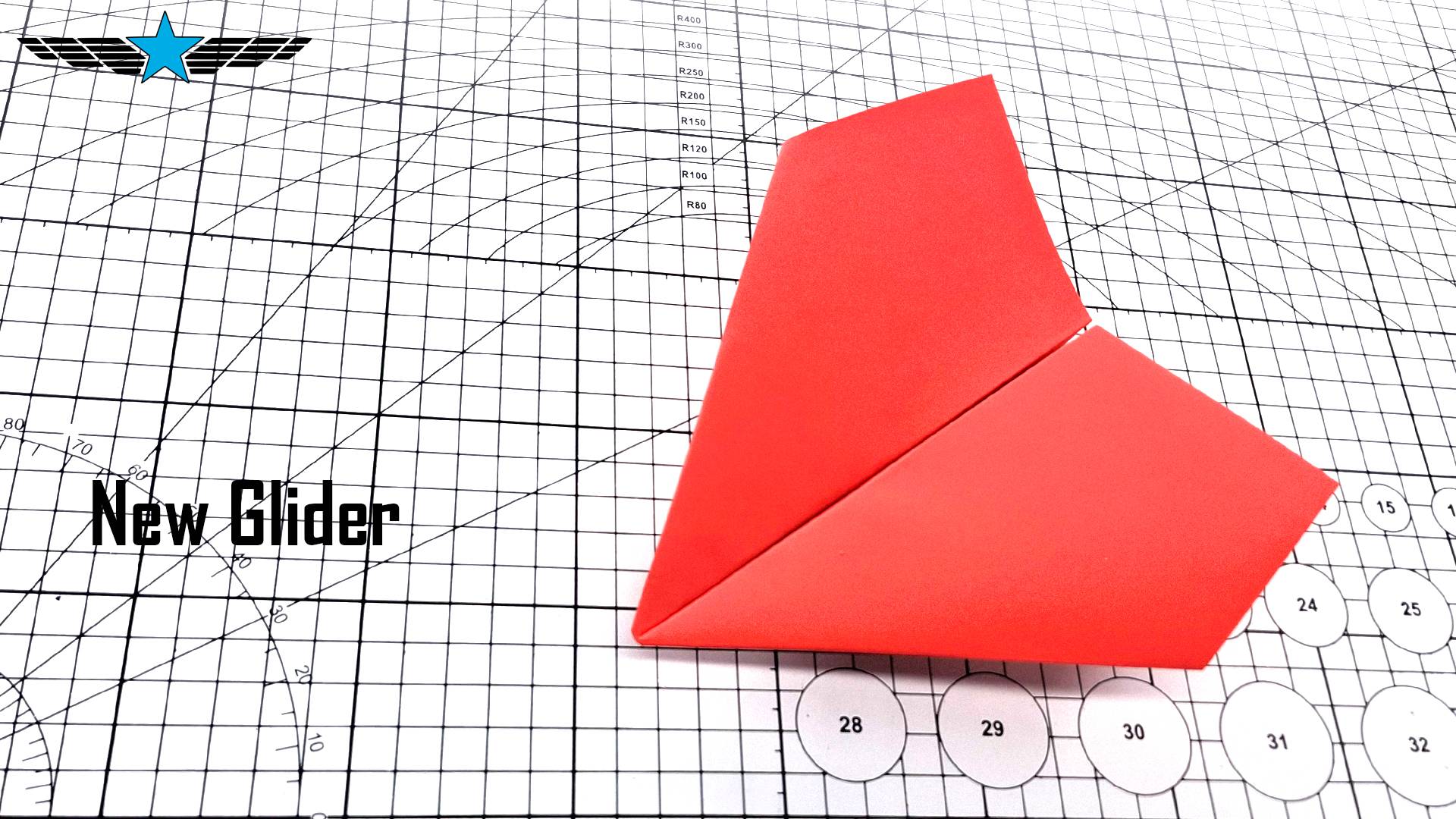 Как сделать новый планер - Идеальный самолет оригами! смотреть онлайн