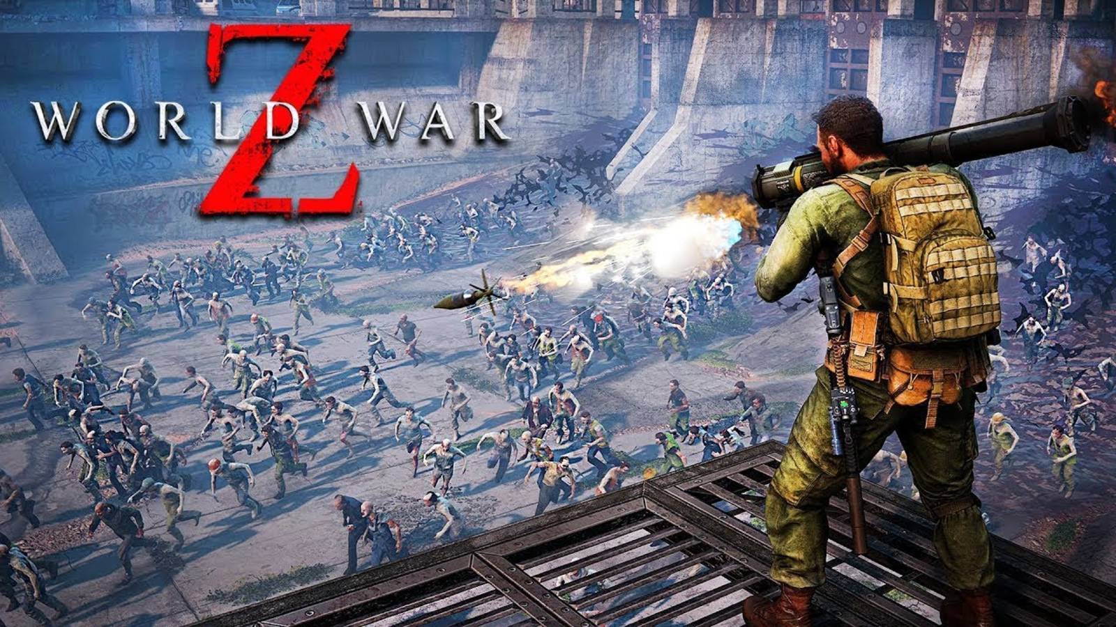 World War Z WWZ Зомби нападают на нас!!! Отбивайся от них!