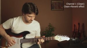 Тест звука набора электрогитары LEXGUITAR с комбоусилителем Ammoon Pockamp