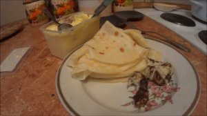 Мастер класс по выпечки блинов от Алисы и деда Саши