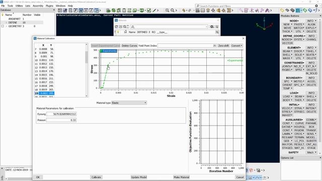 Material Calibration