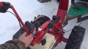 разворот руля на мотоблоке МТЗ Беларус