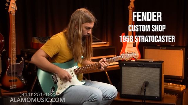 Fender Custom Shop 1958 Stratocaster | The Best Way to Use the Custom Shop? смотреть онлайн