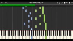 The Heart Asks Pleasure First (The Sacrifice) - Michael Nyman (Synthesia Piano Solo)
