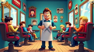 роблокс барбершоп