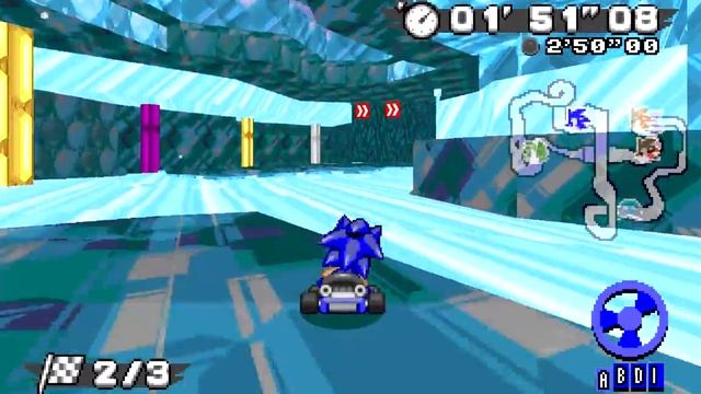 Sonic Robo Blast 2 Kart: Paradise Hill, Sub-Zero Peak & Sapphire Coast Zone
