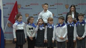 Торжественное открытие Парты Героя Логинова Валентина Яковлевича