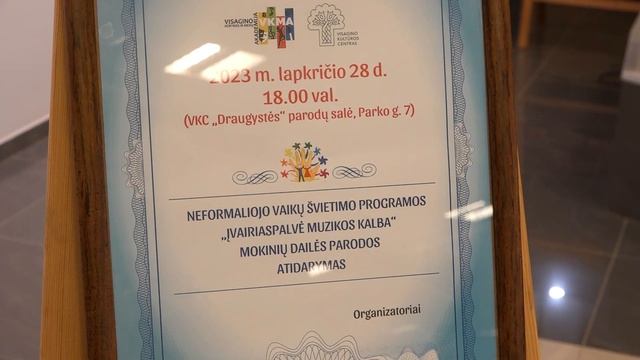 „Многоцветный язык музыки“ в творчестве юных висагинцев