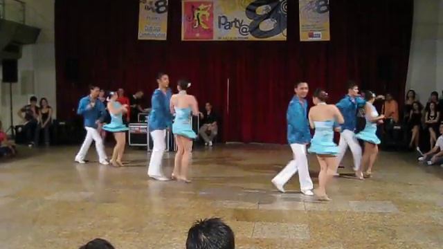 JJSalsaRengue Rueda Team at JJ 8th Annual Salsa Party смотреть онлайн