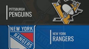 23.02.2025 | Питтсбург Пингвинз — Нью-Йорк Рейнджерс | Pittsburgh Penguins — New York Rangers