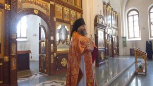 «Без Бога - ни до порога» - проповедь игумена Евмения после Божественной Литургии 16.05.2024