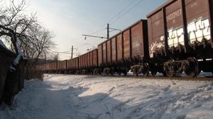 Соединённый грузовой поезд // ВЛ80С-761/758 и ВЛ80Т-862