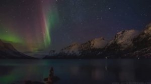Северное сияние в Норвегии