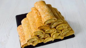 Фаршированные БЛИНЫ 🥞 ДВЕ НАЧИНКИ: с курицей и с творогом