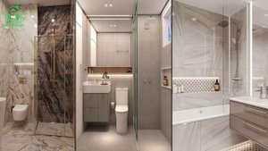 Дизайн санузла совмещенного и раздельного в современном стиле 🛀🏻🚽🚿 (36)