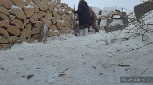Аборигенка. Опять папа колит дрова. Мои покупки. Жизнь в глубинке России.