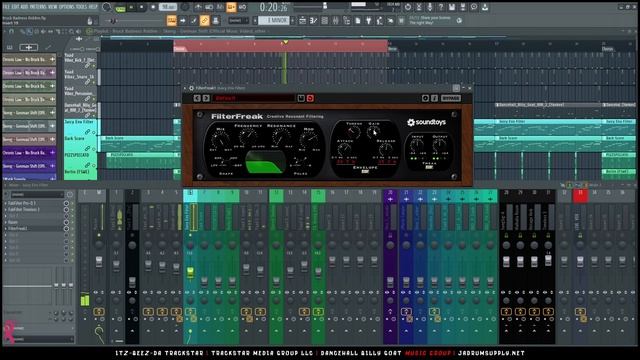 How To Mix A Dancehall Riddim In Fl Studio 20   Itz-Beez-Da TrackStar