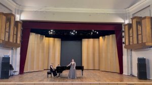 К.Сен-Санс- 3-я ария Далилы из оперы «Самсон и Далила» исполняет Булавкина Анастасия