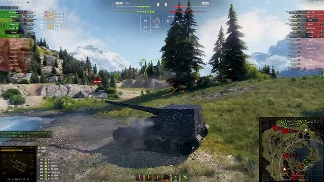 [Fermani wot] * Ho-Ri 3 Технарь держит фланг! Вот на что способен танк с корабельной пушкой в wot