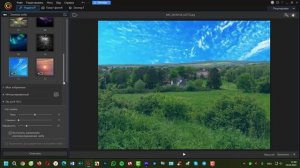 Замена неба в фото и видео в Сybelink Photodirector и PowerDirector 2025