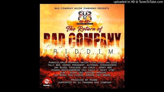Ninja Warrior - Ninja Raburwa kuBad Company[The Return Of Bad Company Riddim Pro By Phabb @Bad Comp