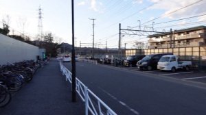 2025 狭間駅の周り 250206