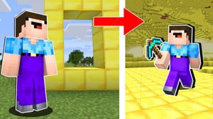 НУБ ПОПАЛ В ЗОЛОТОЙ МИР В МАЙНКРАФТ ! НУБИК И ТРОЛЛИНГ ЛОВУШКА MINECRAFT