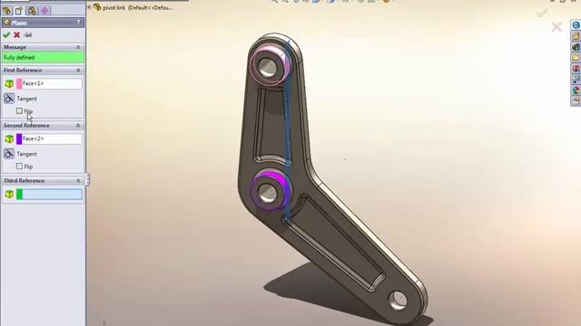 SOLIDWORKS What's New 2010: Section 11 - Reference Planes