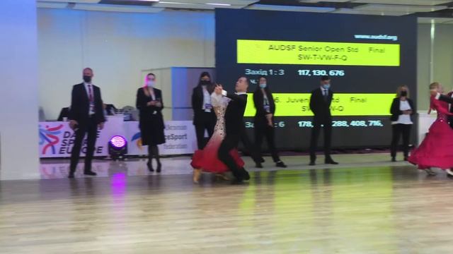 Пара 130. Андрей и Анастасия. WDSF. Ukrainian Open Championships 26.09.2021