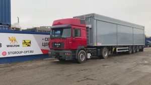 Полуприцеп Kraker K-Force - уникальный полуприцеп с подвижным полом