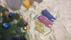 Приключение резиновых собачек сквиши на новый год. Мягкие собачки мопсы. Мякиши. Лизуны. Антистресс.