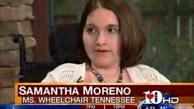 Samantha Moreno Talks About Ms. Wheelchair Tennessee смотреть онлайн