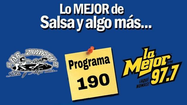 SALSA Y ALGO MÀS EN LA MEJOR FMPROGRAMA 190