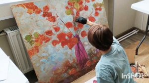 Процесс написания картины