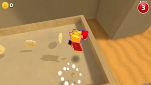 Все стикеры в бимотепской пустыне в super bear adventure