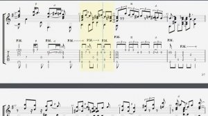 Lullaby of birdland sungha Jung-Guitar pro tab -Link tab