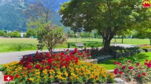 Интерлакен, Швейцария 4K | Лучшее туристическое направление - Швейцарский город